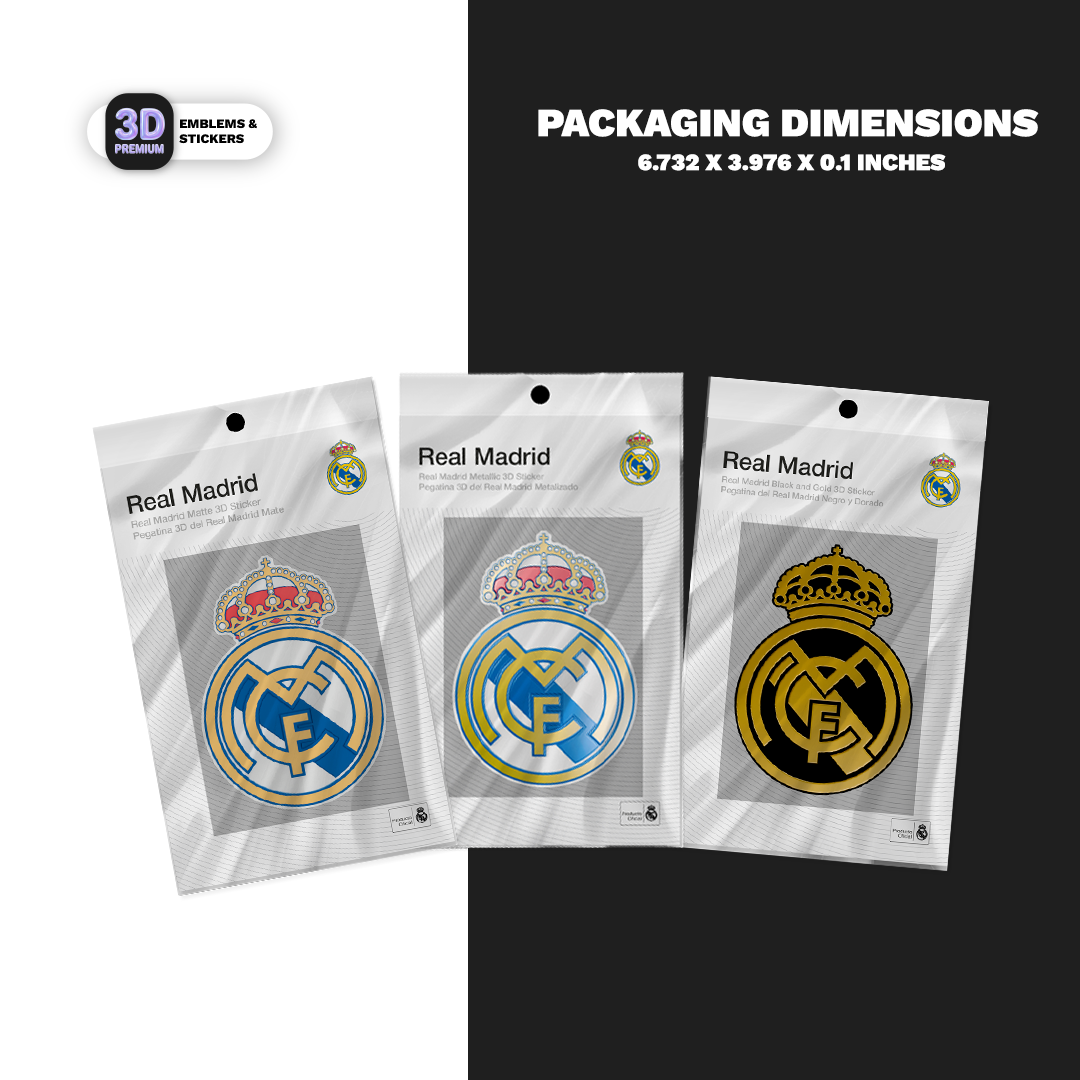 Crest Emblem Pack Real Madrid
