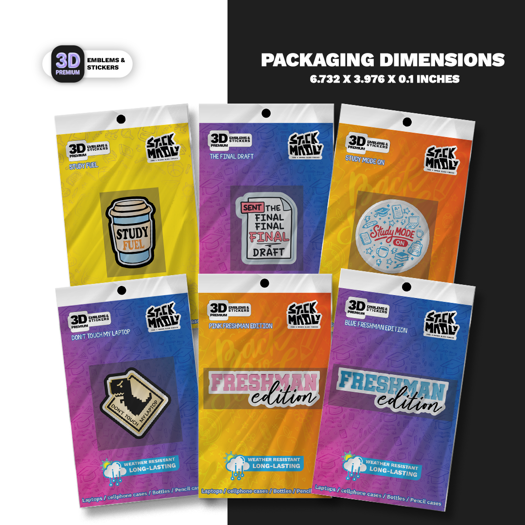 High school Pack Stickmadly
