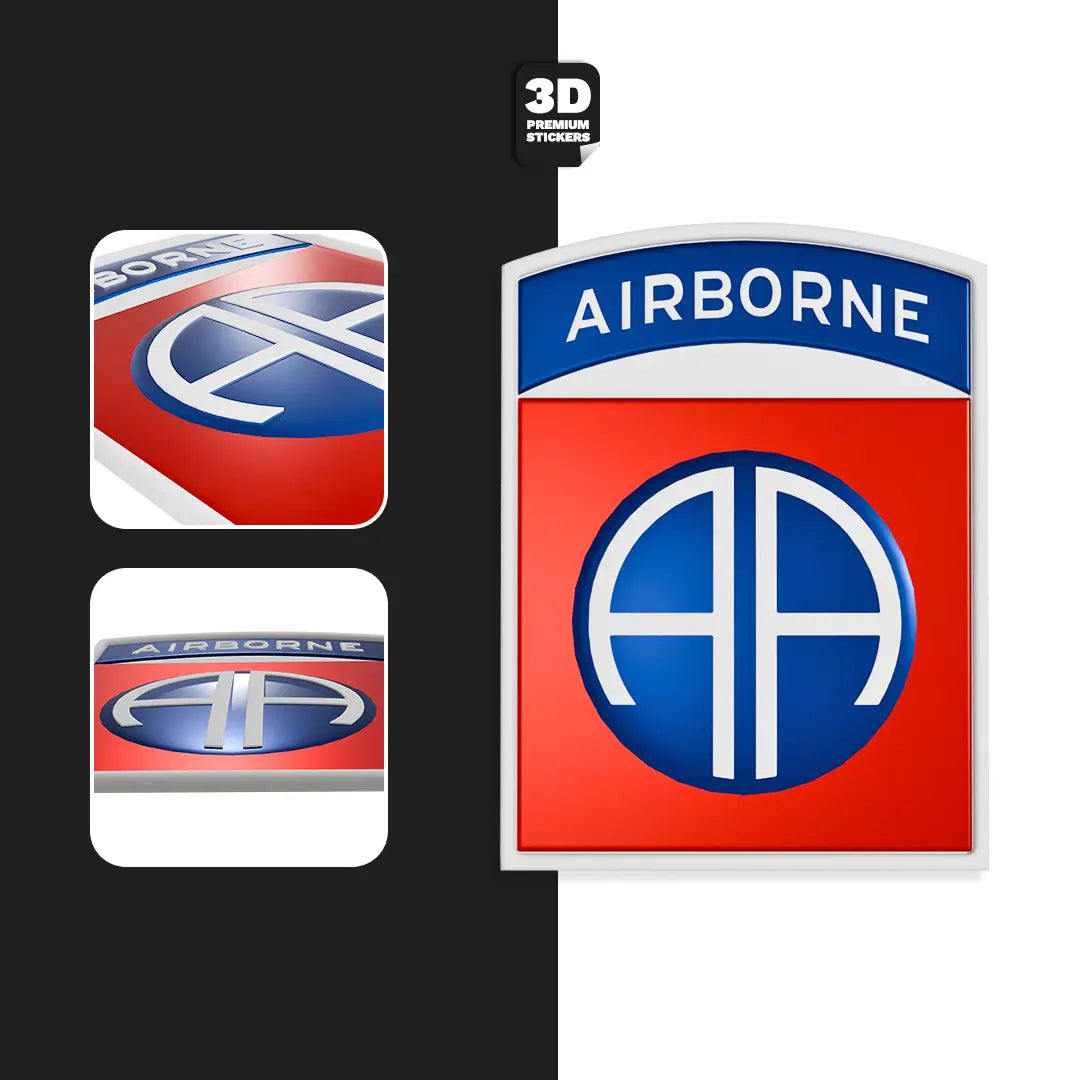 82nd Airborne Division Stickmadly