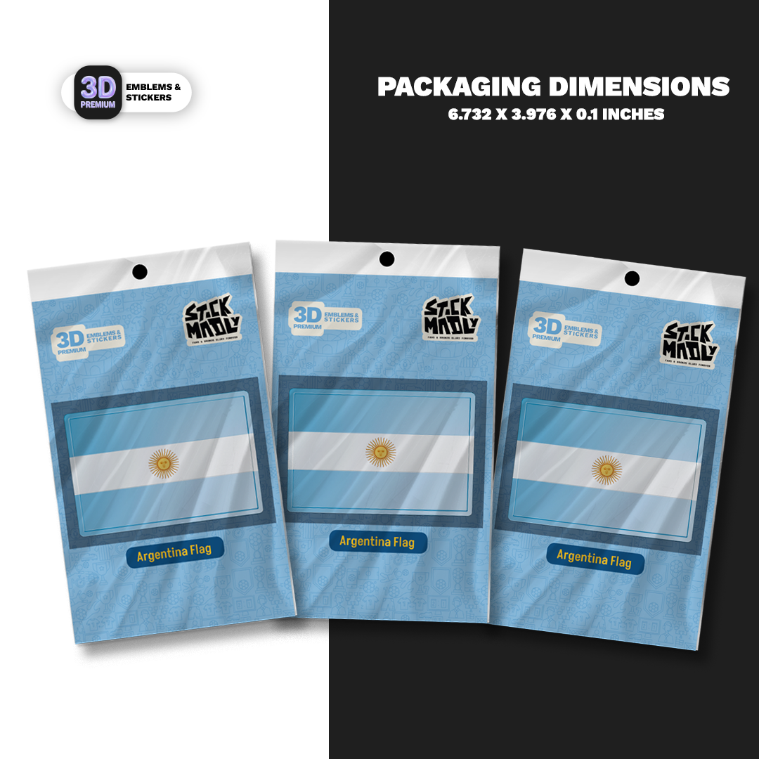 Argentina Three Pack Stickmadly