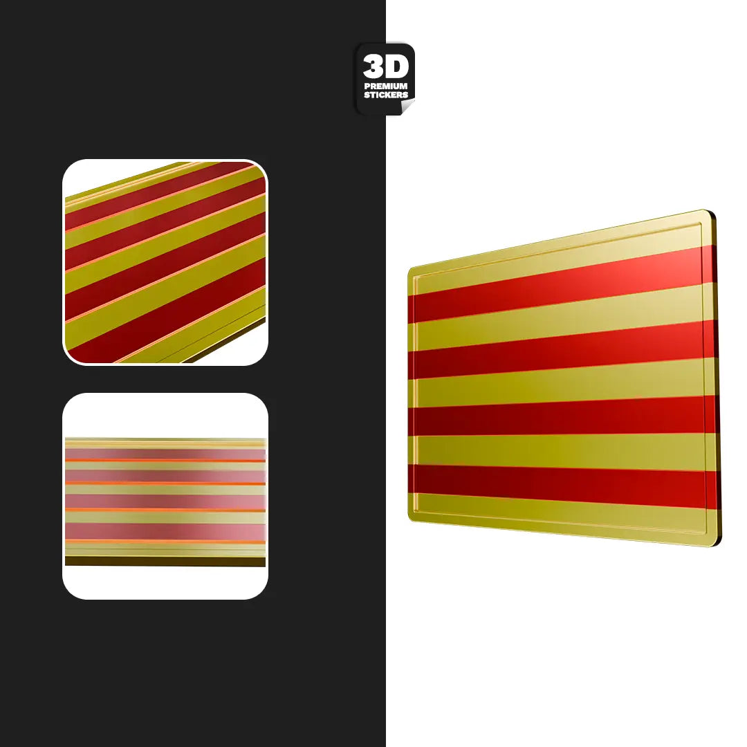 Catalonia Flag Stickmadly