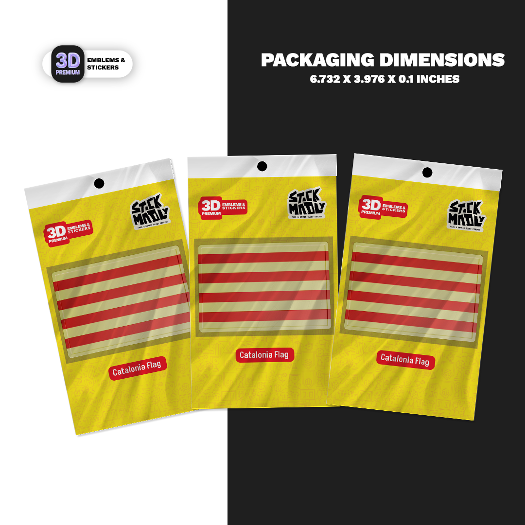 CATALONIA EMBLEM PACK Stickmadly