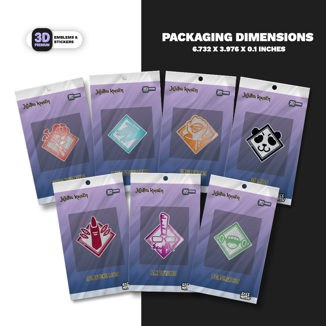 Ultimate Icons Emblems Collector Pack Jujutsu Kaisen
