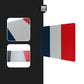 France Flag Stickmadly