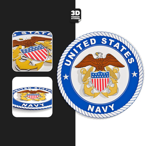 OFFICERS CREST EMBLEM Stickmadly