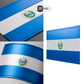 EL SALVADOR EMBLEM PACK Stickmadly