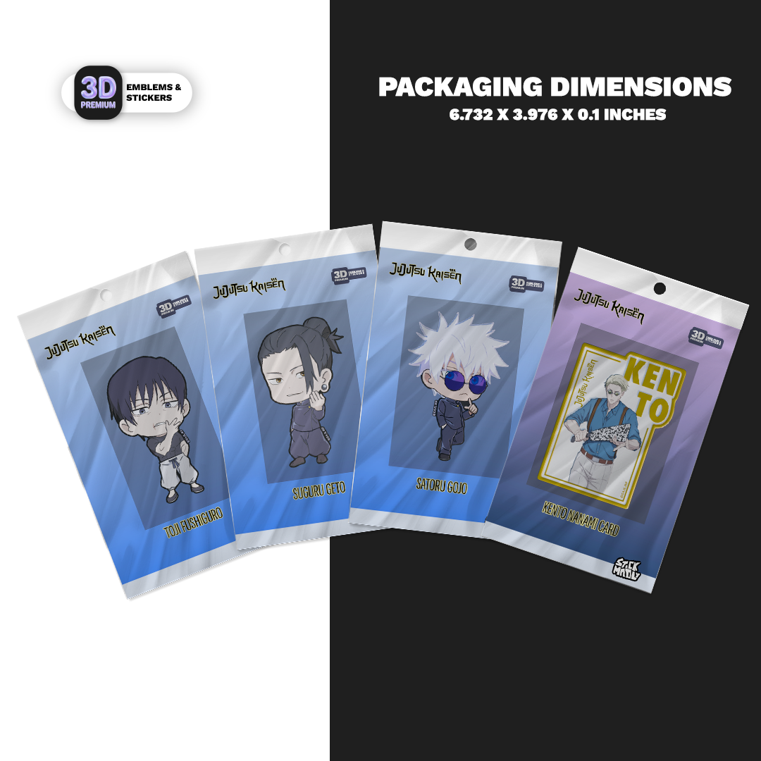 Hidden Inventory Emblems Collection Jujutsu Kaisen