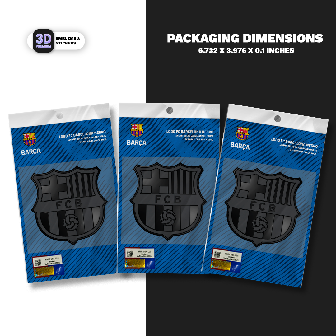 FC Barcelona Crest Black Trio Pack FC Barcelona