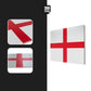 England Flag Stickmadly