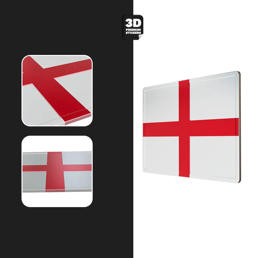 England Flag Stickmadly