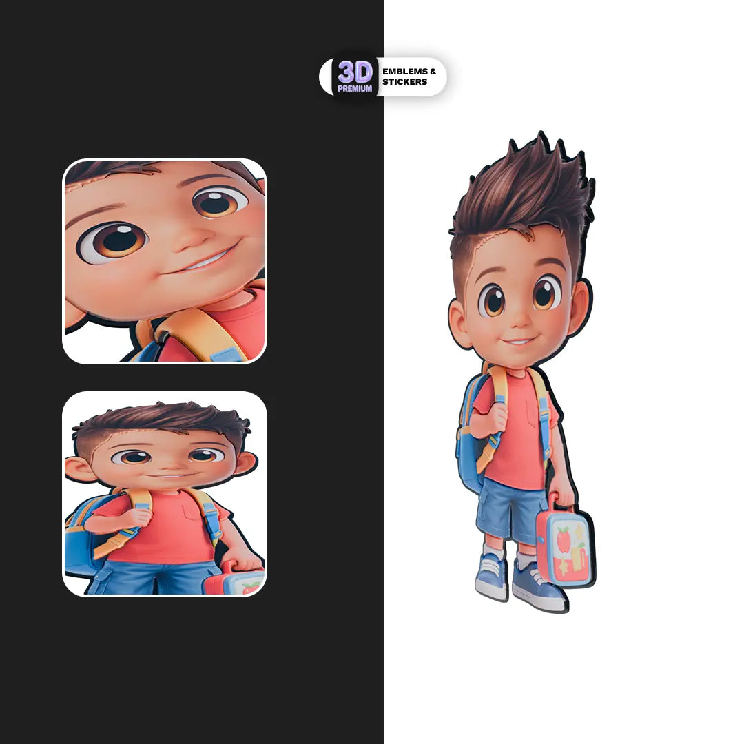 CHIBI PRE-SCHOOL BOY Stickmadly