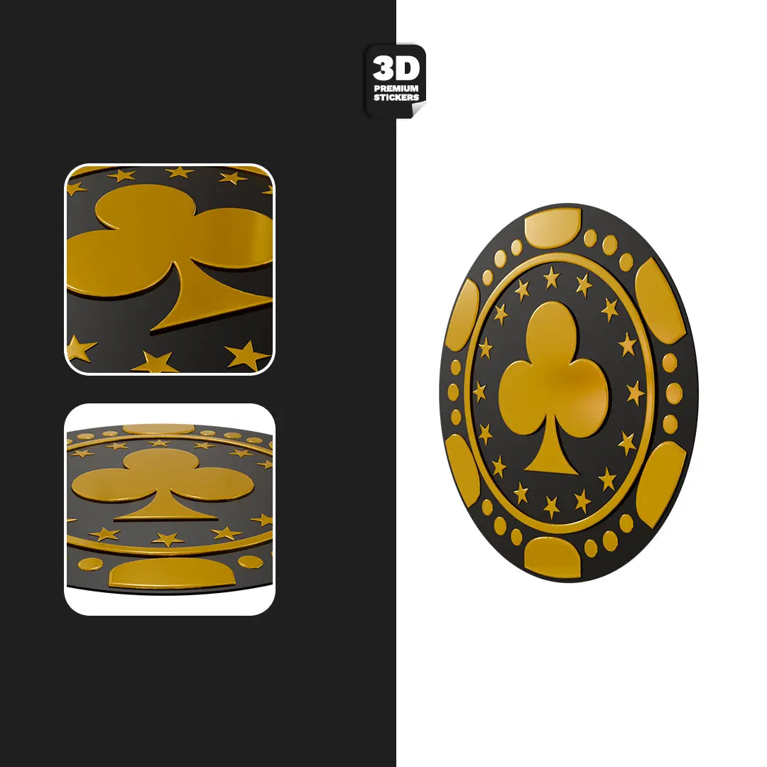 TREBOL GOLD CHIP Stickmadly