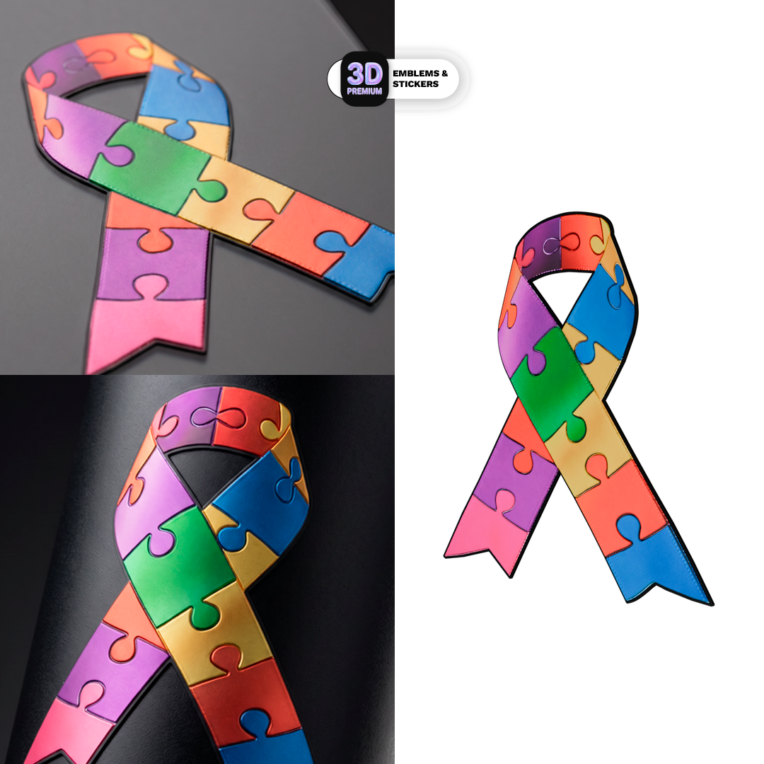 AUTISM RIBBON Stickmadly