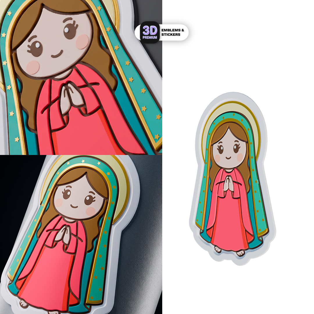 VIRGIN OF GUADALUPE Stickmadly