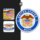 OFFICERS CREST EMBLEM Stickmadly