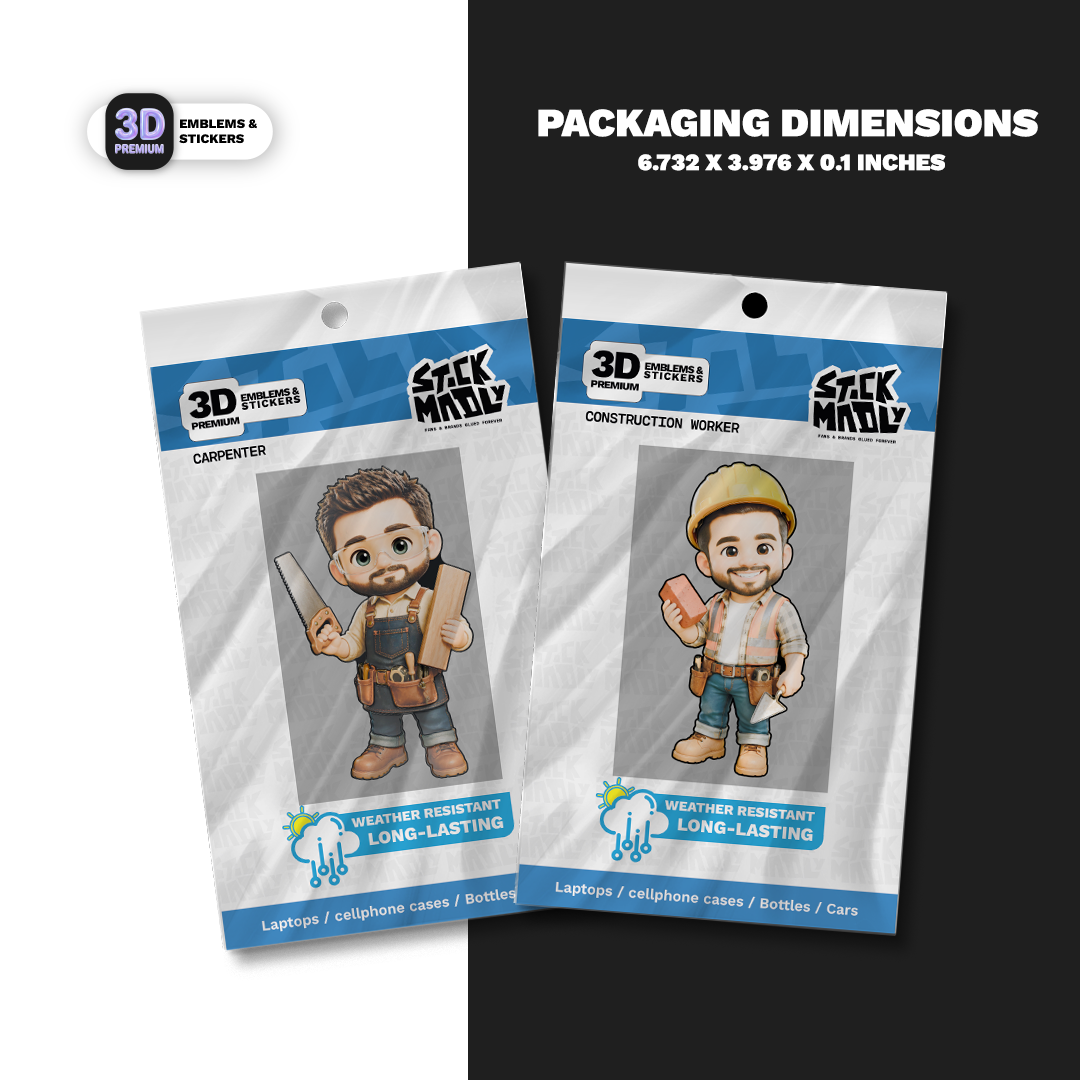 Building Experts Pack Stickmadly