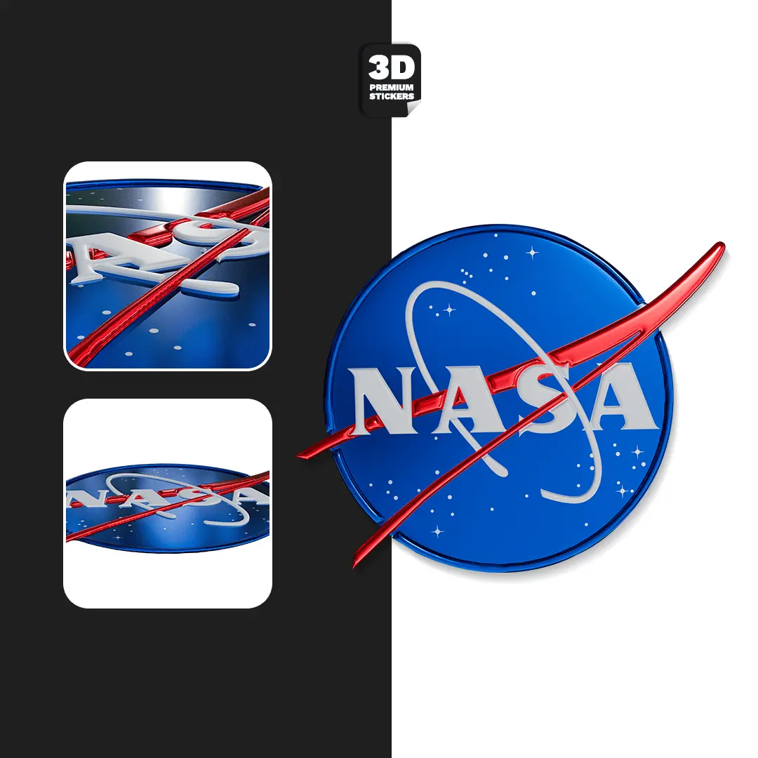 NASA STICKER ORIGINAL Stickmadly