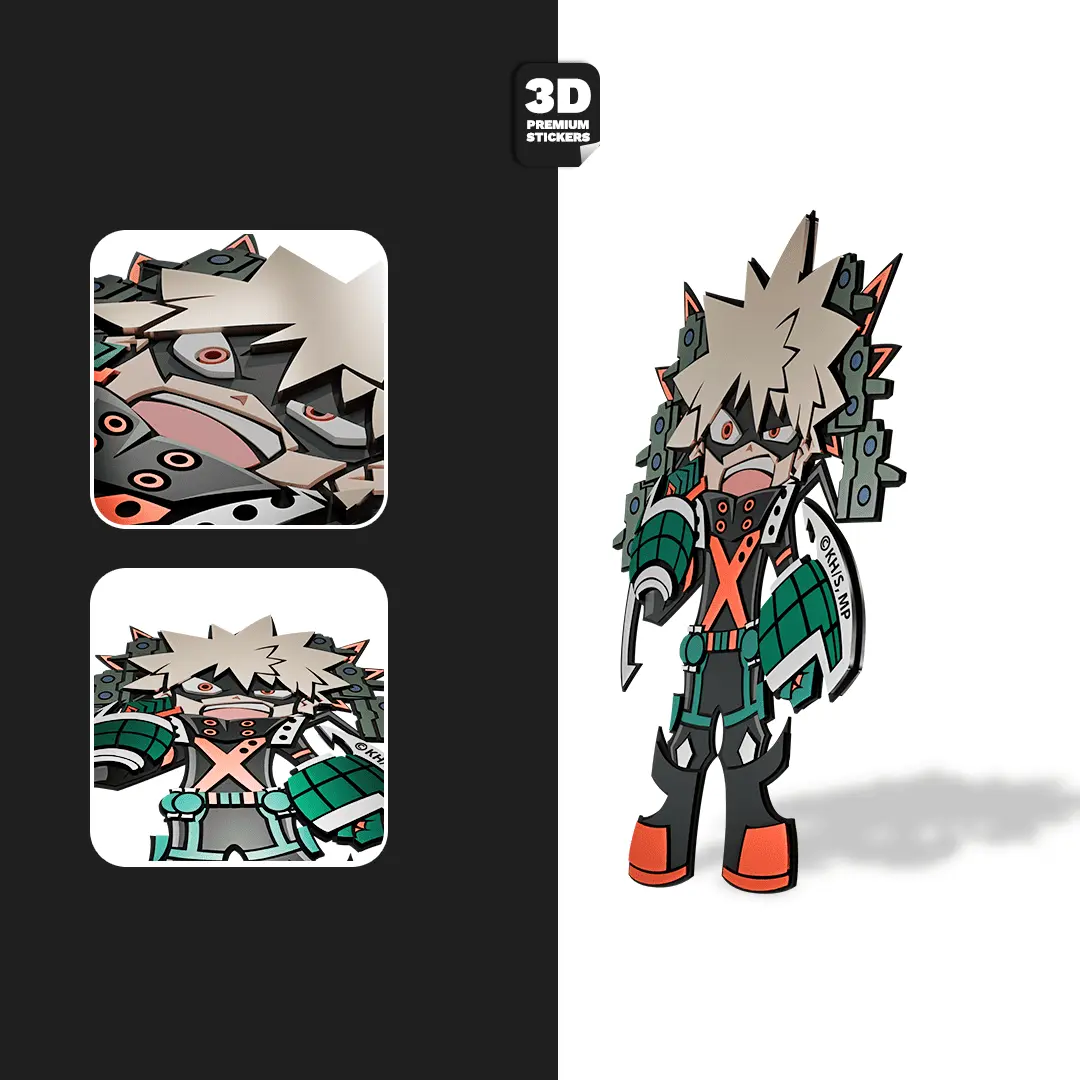 Katsuki Bakugo (Season 7) Stickmadly