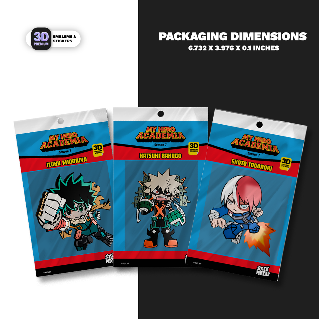 Pack Big Three Heroes My Hero Academia