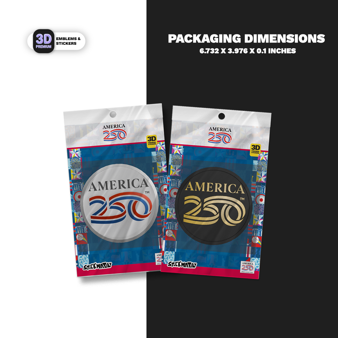 Official America 250th Stars & Stripes Emblem Pack America250