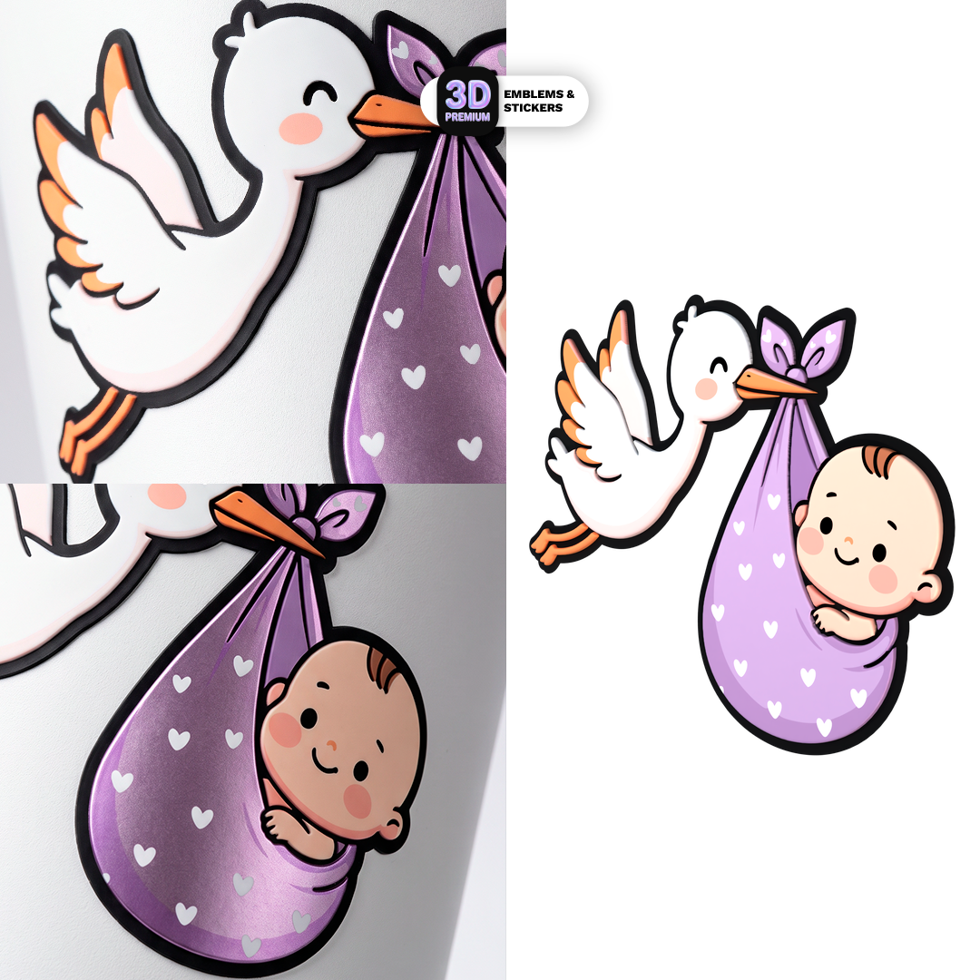 STORK DELIVERY SERVICE Stickmadly