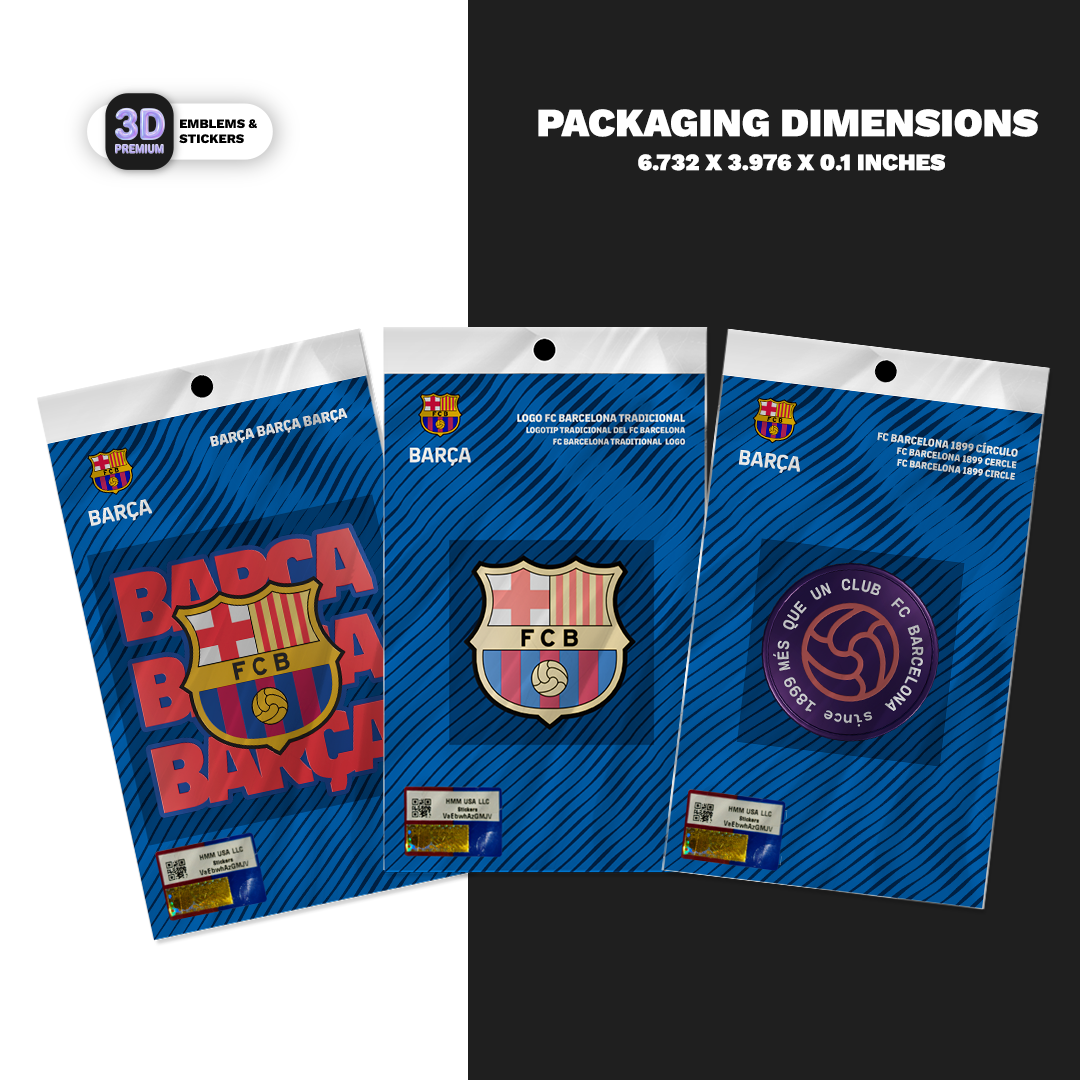 Barça Identity 3-Pack FC Barcelona