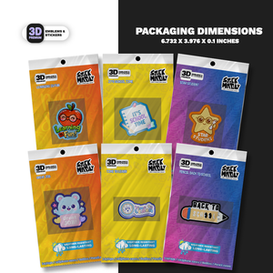 Pre school Pack Stickmadly