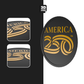 America 250 Gold & Black Premium Emblems Pack America250