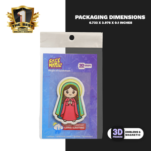 Virgin of Guadalupe Magnet Stickmadly