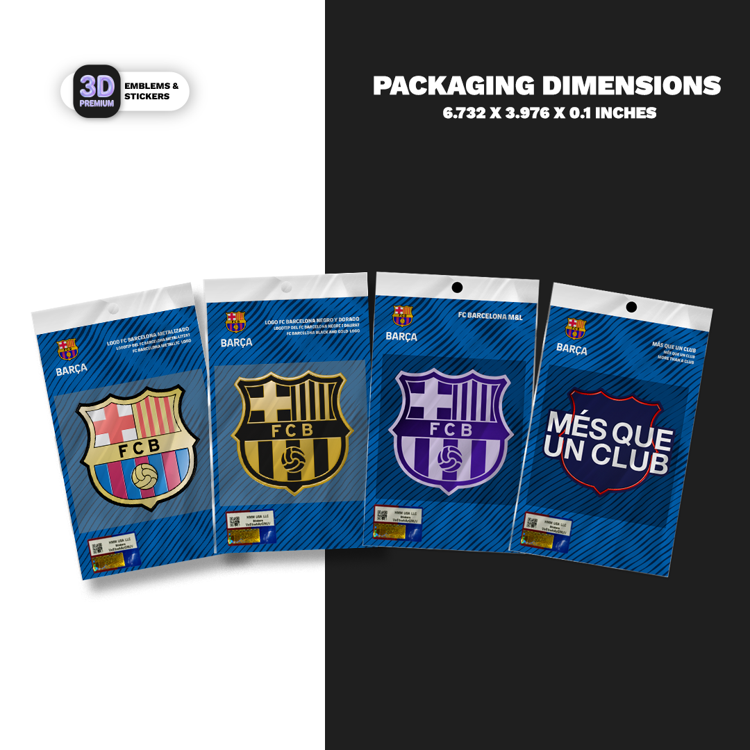 Barça Crest Collection 4-Pack FC Barcelona