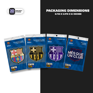Barça Crest Collection 4-Pack FC Barcelona