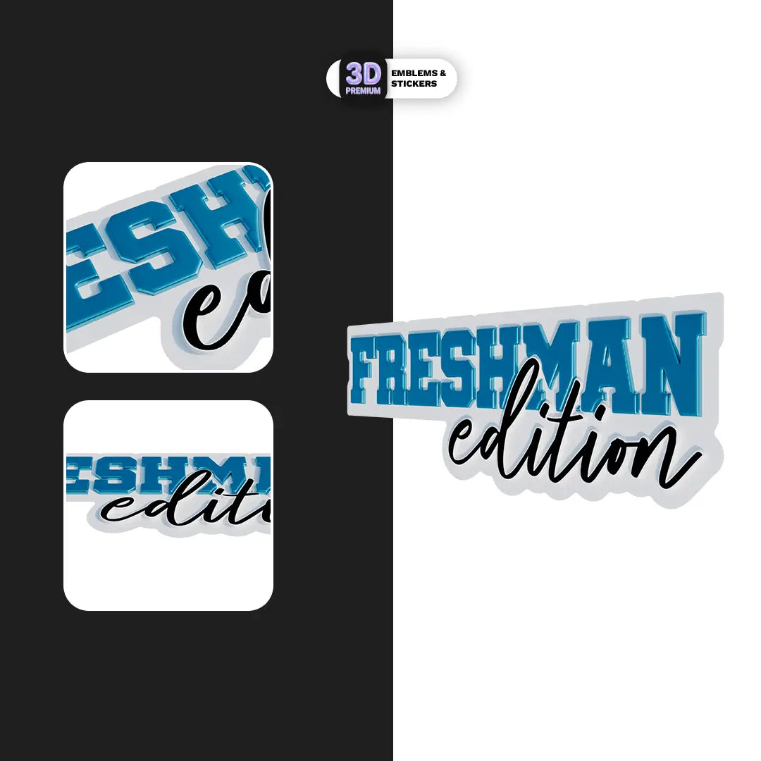 FRESHMAN EDITION BLUE Stickmadly