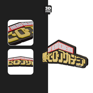 My Hero Academia Logo Stickmadly