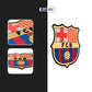 F.C. Barcelona traditional logo Stickmadly