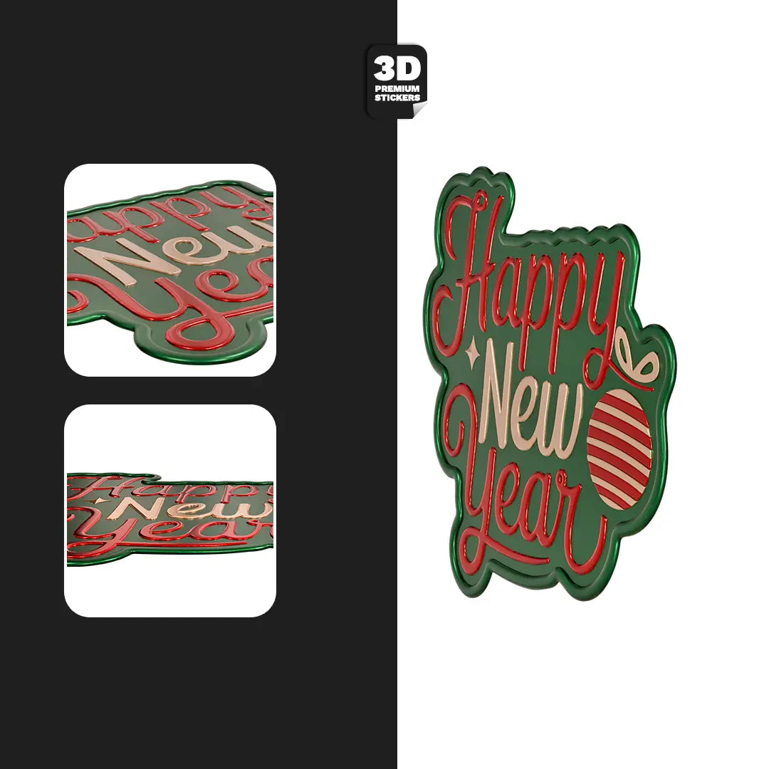 HAPPY NEW YEAR Stickmadly