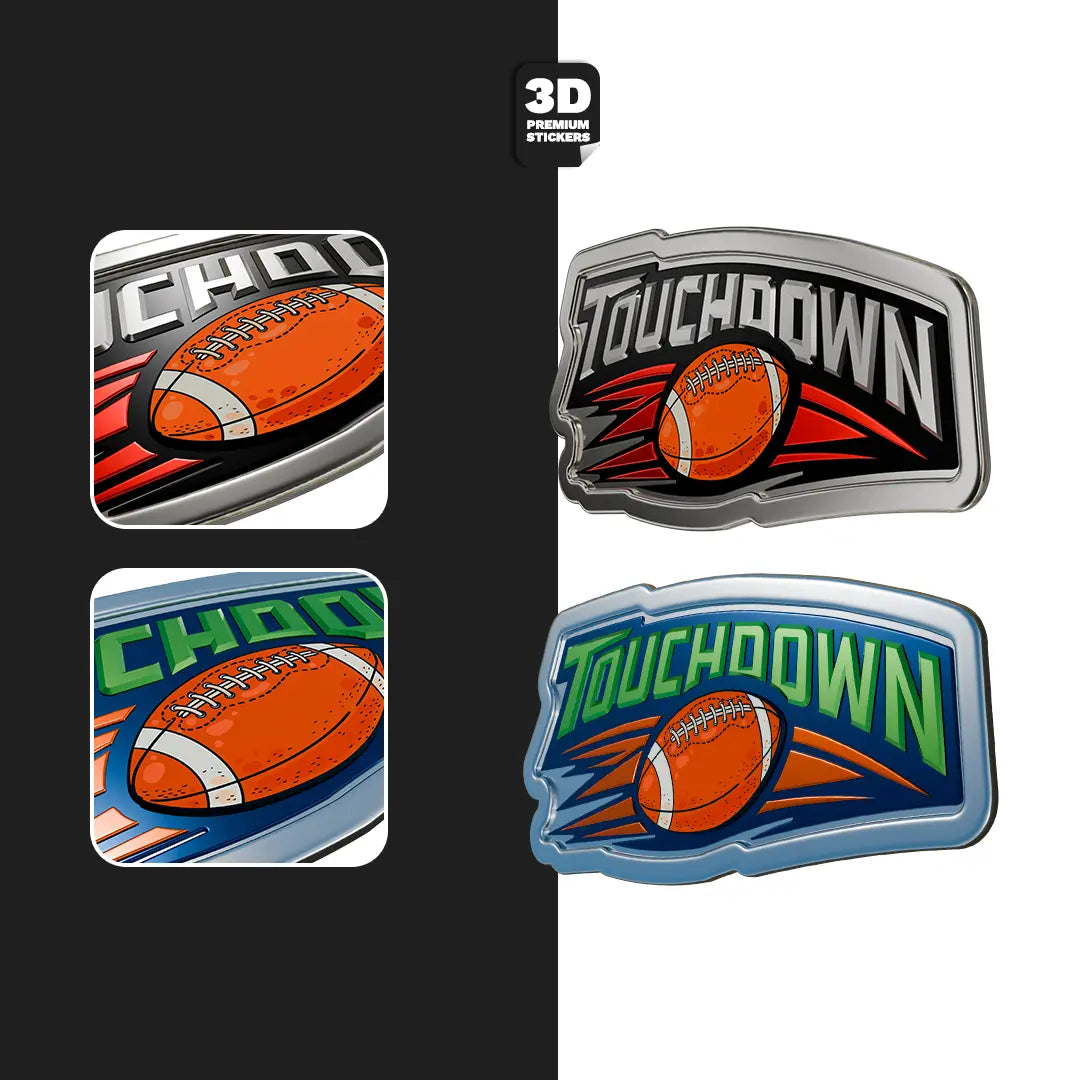 TOUCHDOWN Two Pack Stickmadly