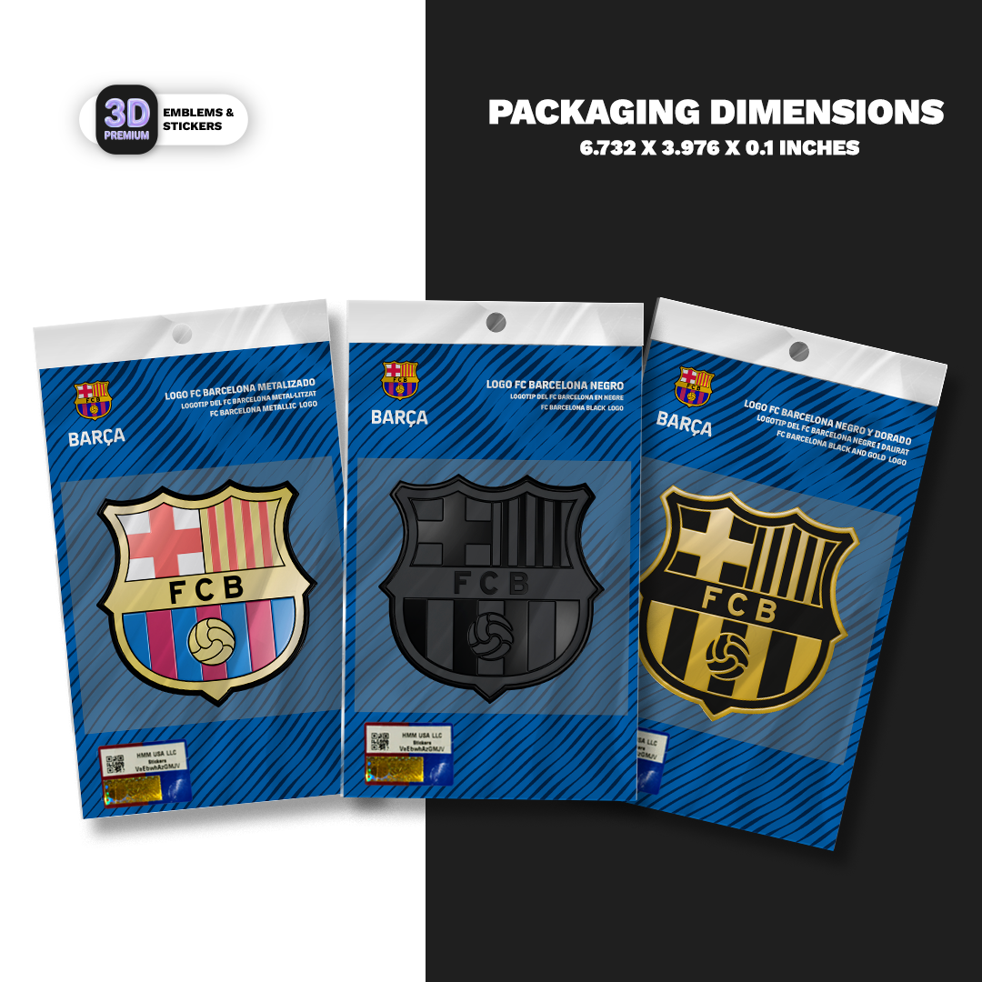 Barça threepack 3'' (3 PACK) FC Barcelona