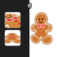 GINGERBREAD BOY Stickmadly