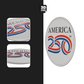 PACK CIRCLE AMERICA 250 3'' America250