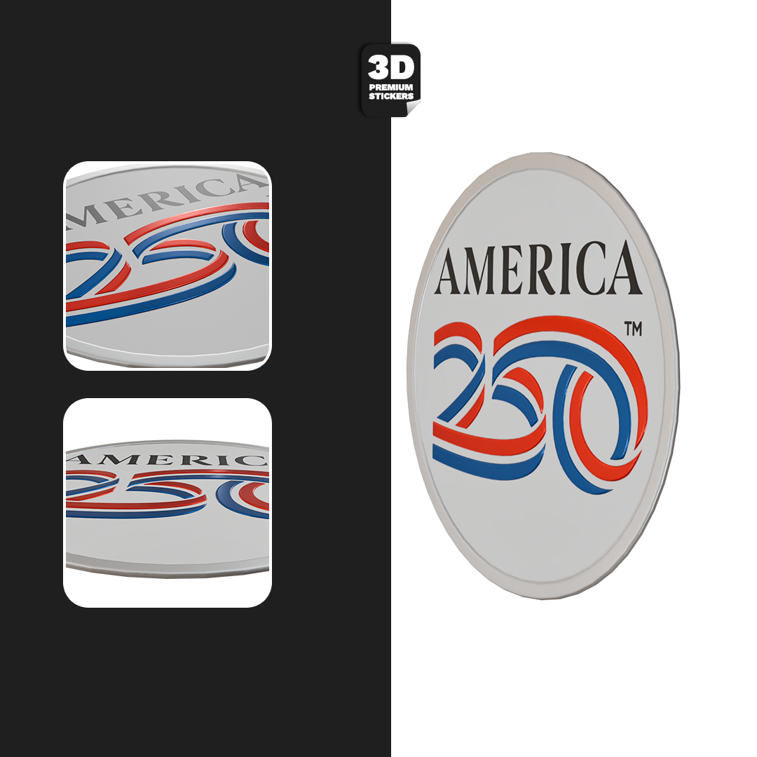 PACK CIRCLE AMERICA 250 3'' America250