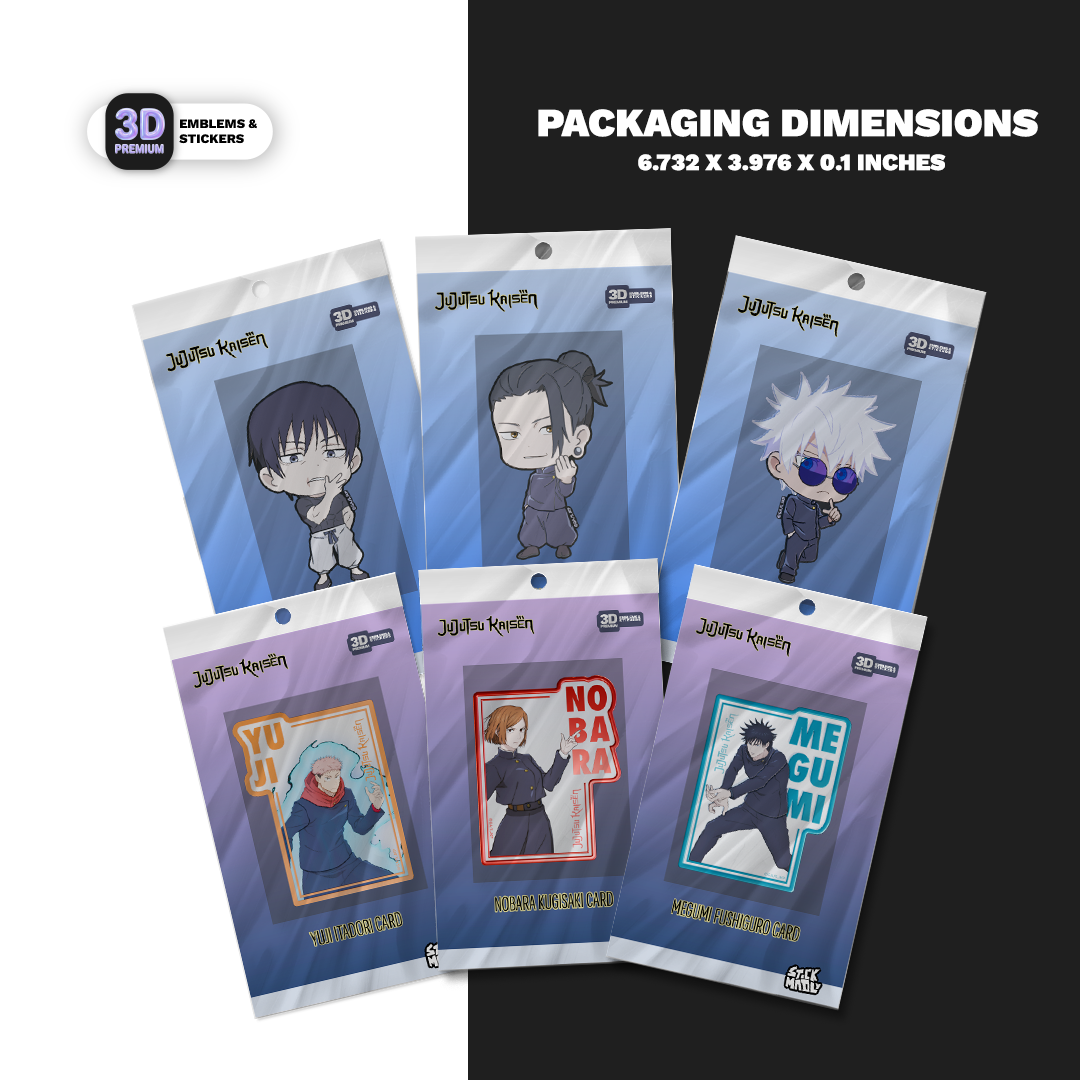 Jujutsu Kaisen Collector Emblems Pack Jujutsu Kaisen