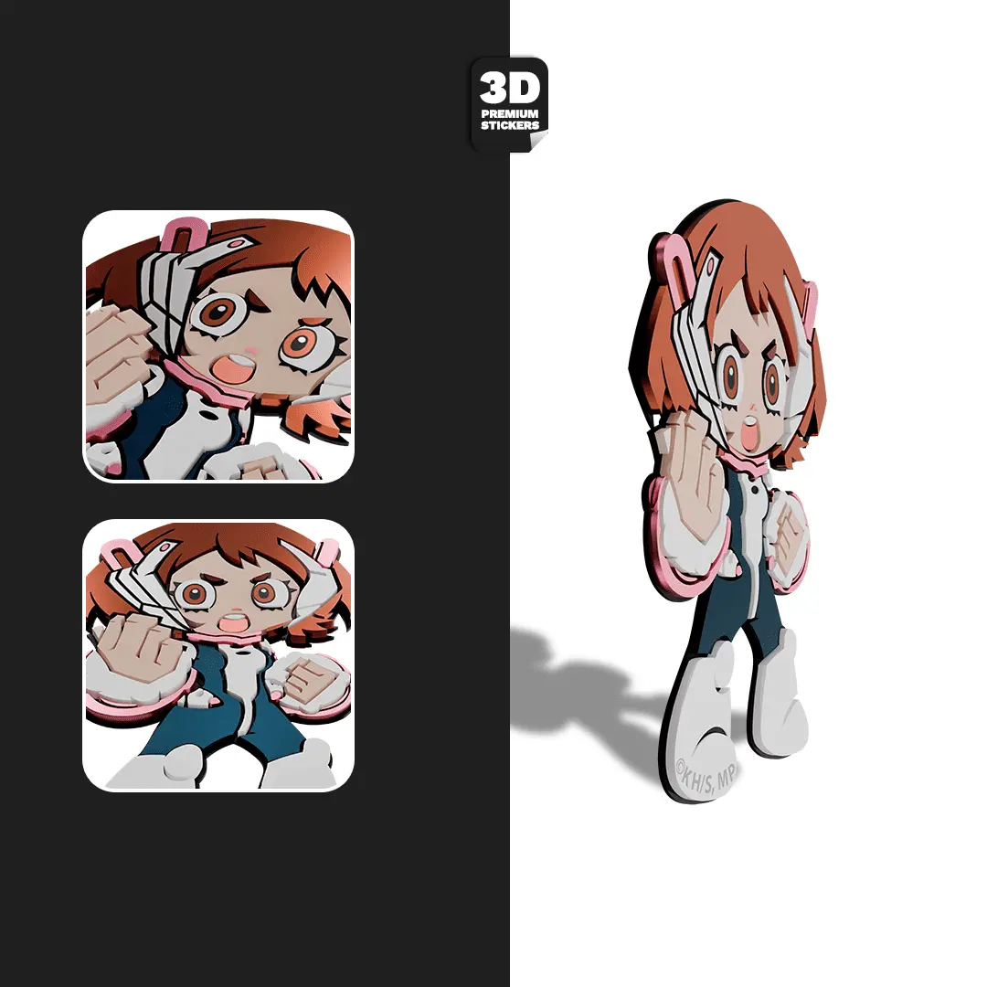 Ochaco Uraraka (Season 7) Stickmadly