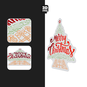 CHRISTMAS TREE Stickmadly