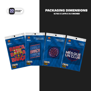 Barça Fan Identity 4-Pack FC Barcelona