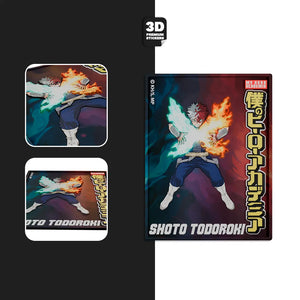 Shoto Todoroki miniposter Stickmadly
