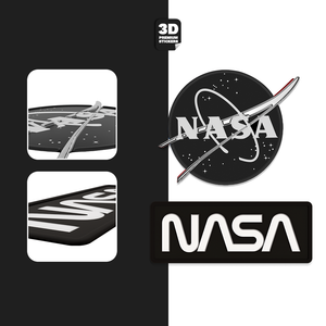 NASA TWO PACK Stickmadly