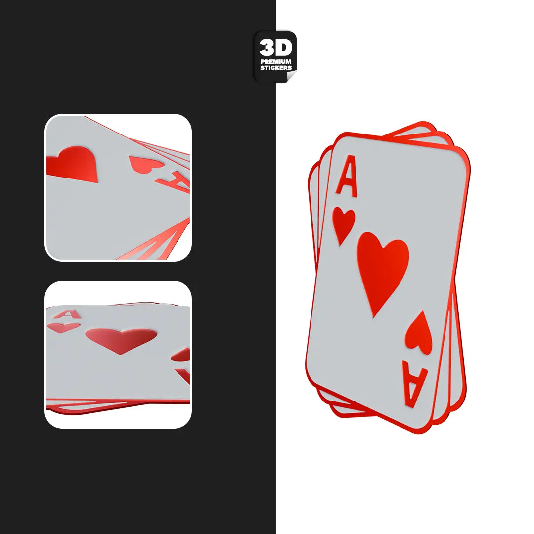 ACES OF HEART Stickmadly