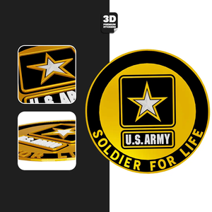 Soldier for Life Stickmadly