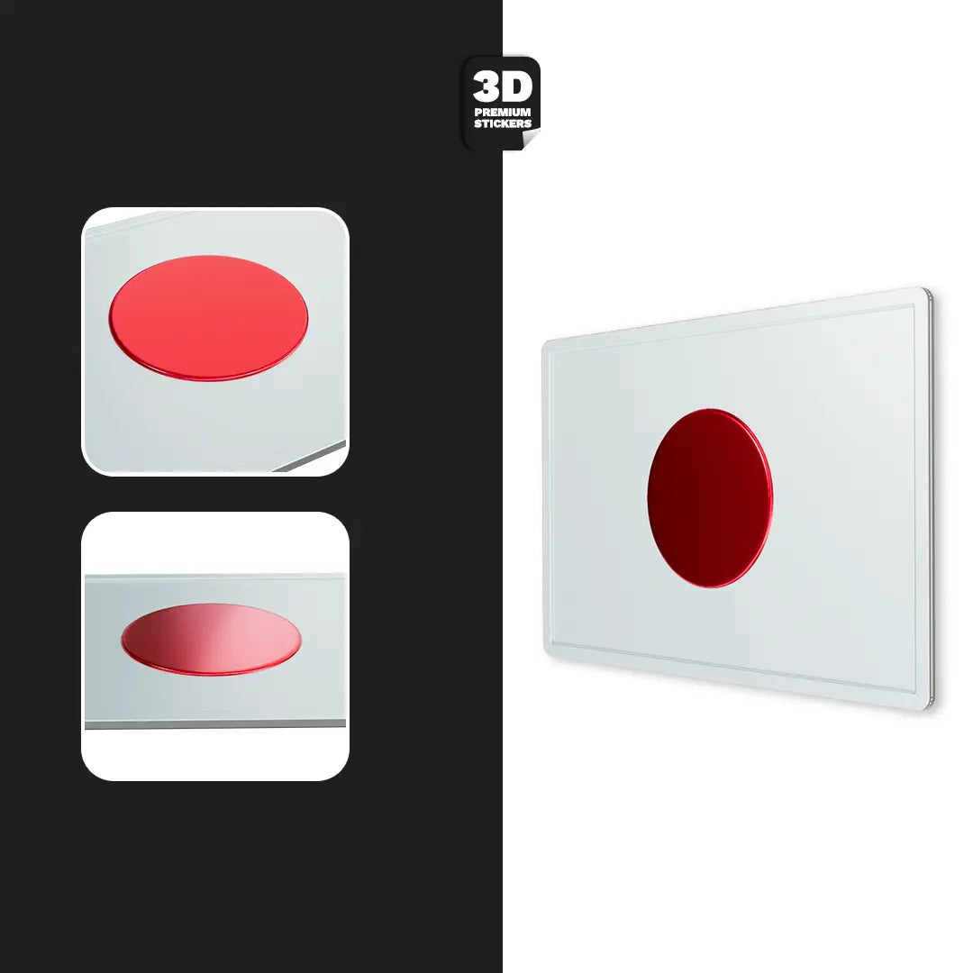 Japan Flag Stickmadly
