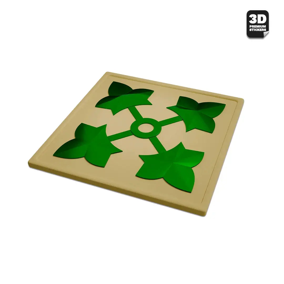 4TH Infantry Division 3D Premium Sticker - Stickmadly